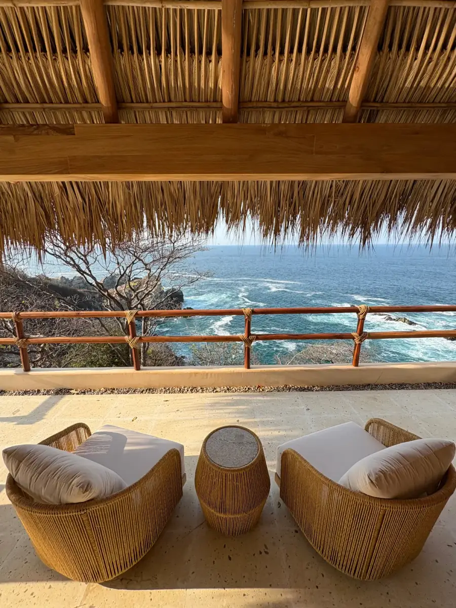 Palapa con vista al mar en Puerto Ángel, Oaxaca — renta vacacional Mazunte, playa Oaxaca